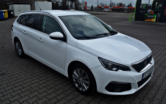 Peugeot 308 cena 73900 przebieg: 82000, rok produkcji 2021 z Jelcz-Laskowice małe 232